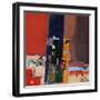 Pont-Mohammed Jassim Al-Zubaidi-Framed Art Print