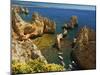 Ponta Da Piedade, Algarve, Portugal-Katja Kreder-Mounted Photographic Print