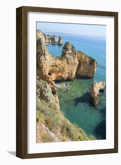 Ponta Da Piedade, Lagos, Algarve, Portugal, Europe-G&M Therin-Weise-Framed Photographic Print