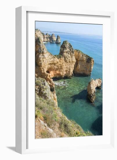 Ponta Da Piedade, Lagos, Algarve, Portugal, Europe-G&M Therin-Weise-Framed Photographic Print