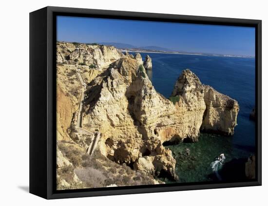 Ponta Da Piedade, Lagos, Algarve, Portugal-Neale Clarke-Framed Stretched Canvas