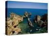 Ponta Da Piedade, Lagos, Algarve, Portugal-Steve Vidler-Stretched Canvas