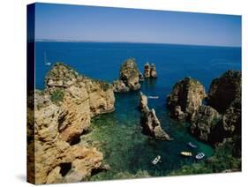 Ponta Da Piedade, Lagos, Algarve, Portugal-Steve Vidler-Stretched Canvas