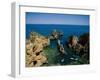 Ponta Da Piedade, Lagos, Algarve, Portugal-Steve Vidler-Framed Photographic Print