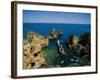 Ponta Da Piedade, Lagos, Algarve, Portugal-Steve Vidler-Framed Photographic Print