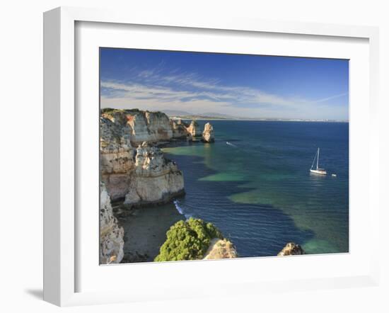 Ponta Da Piedade, Lagos, Algarve, Portugal-Michele Falzone-Framed Photographic Print
