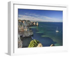 Ponta Da Piedade, Lagos, Algarve, Portugal-Michele Falzone-Framed Photographic Print