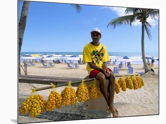 Ponta Negra Beach, Natal, Rio Grande Do Norte State, Brazil, South America-Sergio Pitamitz-Mounted Photographic Print