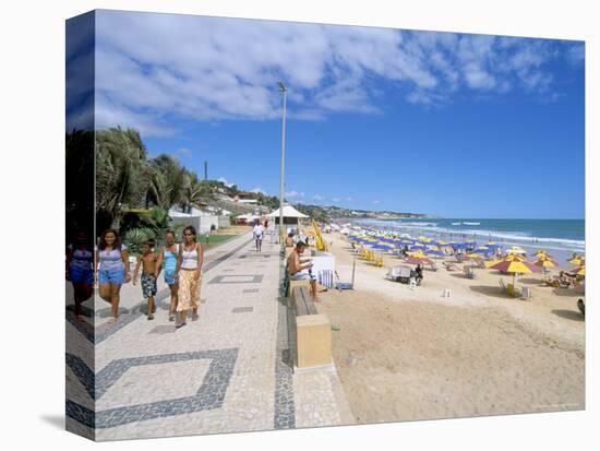 Ponta Negra Beach, Natal, Rio Grande Do Norte State, Brazil, South America-Sergio Pitamitz-Stretched Canvas