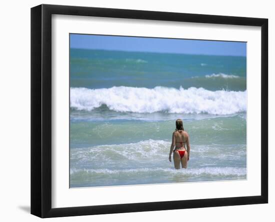 Ponta Negra Beach, Natal, Rio Grande Do Norte State, Brazil, South America-Sergio Pitamitz-Framed Photographic Print