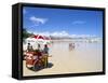 Ponta Negra Beach, Natal, Rio Grande Do Norte State, Brazil, South America-Sergio Pitamitz-Framed Stretched Canvas