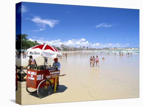 Ponta Negra Beach, Natal, Rio Grande Do Norte State, Brazil, South America-Sergio Pitamitz-Stretched Canvas