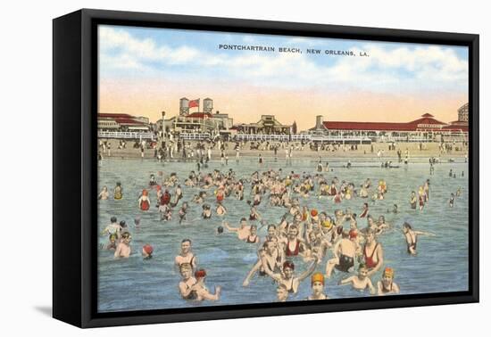 Pontchartrain Beach, New Orleans, Louisiana-null-Framed Stretched Canvas