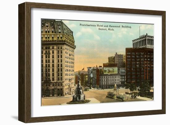 Pontchartrain Hotel, Detroit, Michigan-null-Framed Art Print