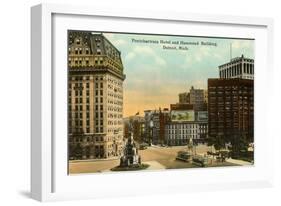 Pontchartrain Hotel, Detroit, Michigan-null-Framed Art Print