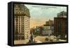 Pontchartrain Hotel, Detroit, Michigan-null-Framed Stretched Canvas