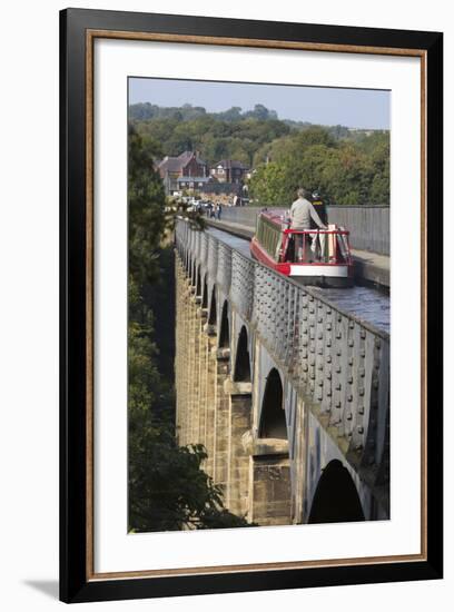 Pontcysyllte Aqueduct, Built 1795 to 1805, and the Ellesmere Canal-Stuart Black-Framed Photographic Print