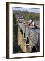 Pontcysyllte Aqueduct, Built 1795 to 1805, and the Ellesmere Canal-Stuart Black-Framed Photographic Print