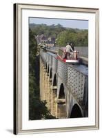 Pontcysyllte Aqueduct, Built 1795 to 1805, and the Ellesmere Canal-Stuart Black-Framed Photographic Print