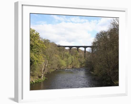 Pontcysyllte Aqueduct, UNESCO World Heritage Site, Llangollen, Denbighshire, North Wales, UK-Wendy Connett-Framed Photographic Print