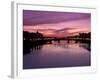 Ponte Alla Carraia and River Arno at Dusk, Florence, Tuscany, Italy, Europe-Patrick Dieudonne-Framed Photographic Print