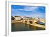 Ponte Alla Carraia over the Arno River, Florence, Tuscany, Italy, Europe-Nico Tondini-Framed Photographic Print
