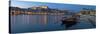 Ponte de Dom Luis I and Port Carrying Barcos, Porto, Portugal-Alan Copson-Stretched Canvas