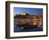 Ponte de Dom Luis I and Port Carrying Barcos, Porto, Portugal-Alan Copson-Framed Photographic Print