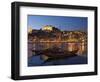 Ponte de Dom Luis I and Port Carrying Barcos, Porto, Portugal-Alan Copson-Framed Photographic Print