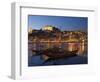 Ponte de Dom Luis I and Port Carrying Barcos, Porto, Portugal-Alan Copson-Framed Photographic Print
