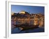 Ponte de Dom Luis I and Port Carrying Barcos, Porto, Portugal-Alan Copson-Framed Photographic Print