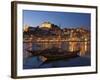 Ponte de Dom Luis I and Port Carrying Barcos, Porto, Portugal-Alan Copson-Framed Photographic Print