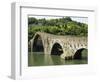 Ponte Del Diavolo or Ponte Della Maddalena, Borgo a Mozzano, Lucca, Tuscany, Italy, Europe-Nico Tondini-Framed Photographic Print