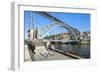 Ponte Dom Luis I Bridge over the Douro River, UNESCO World Heritage Site, Oporto, Portugal, Europe-G and M Therin-Weise-Framed Photographic Print