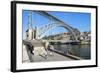 Ponte Dom Luis I Bridge over the Douro River, UNESCO World Heritage Site, Oporto, Portugal, Europe-G and M Therin-Weise-Framed Photographic Print