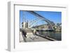 Ponte Dom Luis I Bridge over the Douro River, UNESCO World Heritage Site, Oporto, Portugal, Europe-G and M Therin-Weise-Framed Photographic Print