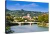 Ponte Garibaldi, River Adige, Verona, UNESCO World Heritage Site, Veneto, Italy, Europe-Nico-Stretched Canvas