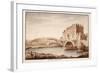 Ponte Nomentano, or Lamentano, 1833-Agostino Tofanelli-Framed Giclee Print