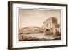 Ponte Nomentano, or Lamentano, 1833-Agostino Tofanelli-Framed Giclee Print