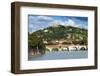Ponte Pietra and Adige River - Verona Italy-Alberto SevenOnSeven-Framed Photographic Print