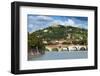 Ponte Pietra and Adige River - Verona Italy-Alberto SevenOnSeven-Framed Photographic Print