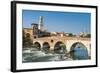 Ponte Pietra, River Adige, Verona, UNESCO World Heritage Site, Veneto, Italy, Europe-Nico-Framed Photographic Print