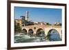 Ponte Pietra, River Adige, Verona, UNESCO World Heritage Site, Veneto, Italy, Europe-Nico-Framed Photographic Print