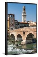 Ponte Pietra, River Adige, Verona, UNESCO World Heritage Site, Veneto, Italy, Europe-Nico-Framed Photographic Print