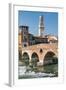 Ponte Pietra, River Adige, Verona, UNESCO World Heritage Site, Veneto, Italy, Europe-Nico-Framed Photographic Print