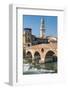 Ponte Pietra, River Adige, Verona, UNESCO World Heritage Site, Veneto, Italy, Europe-Nico-Framed Photographic Print