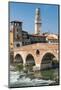 Ponte Pietra, River Adige, Verona, UNESCO World Heritage Site, Veneto, Italy, Europe-Nico-Mounted Photographic Print