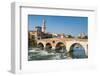 Ponte Pietra, River Adige, Verona, UNESCO World Heritage Site, Veneto, Italy, Europe-Nico-Framed Photographic Print