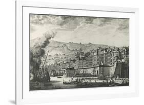 Ponte Reale in Genoa, Italy, 18th Century-null-Framed Giclee Print