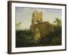 Ponte Salaro Near Rome, 1830-Ludwig Richter-Framed Giclee Print